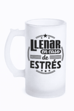 Jarra De Cerveza 'Llenar En Caso De Estrés'