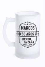 Jarra De Cerveza "50 Años Siendo La Caña"