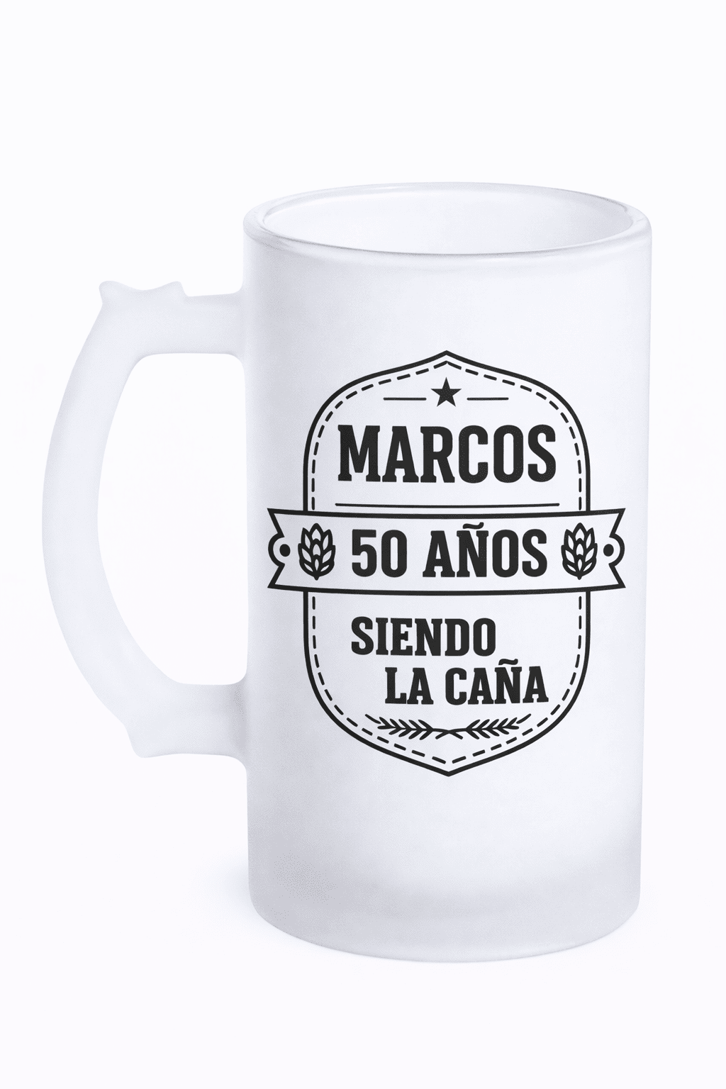 Siendo la caña Jarra De Cerveza "50 Años Siendo La Caña" - Imagen 1